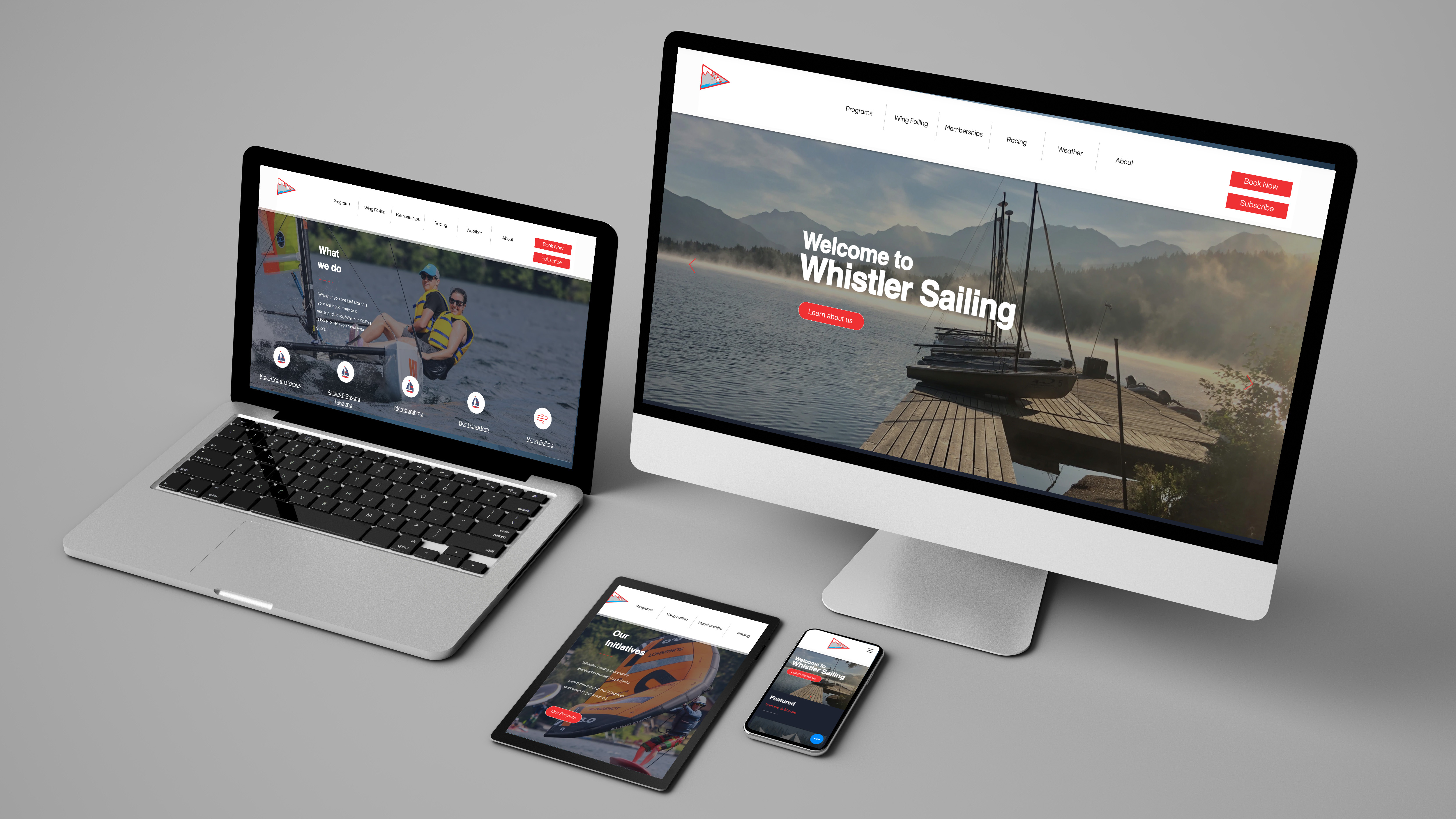 Whistler Sailing Web Management